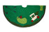 Hand Felted Wool Golf Christmas Tree Skirt Green -60" Arcadia Home